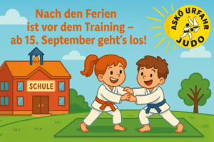 Mehr über den Artikel erfahren Zurück aus den Ferien – wir starten wieder ins Training!